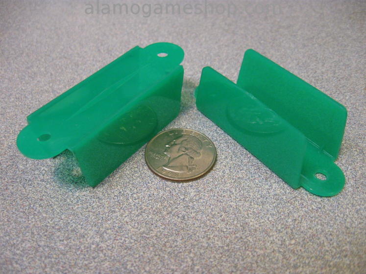 (image for) Lane Guide Double Green Clear Opaque 2 1/8"