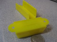 (image for) Lane Guide Double Yellow Opaque 2 1/8"