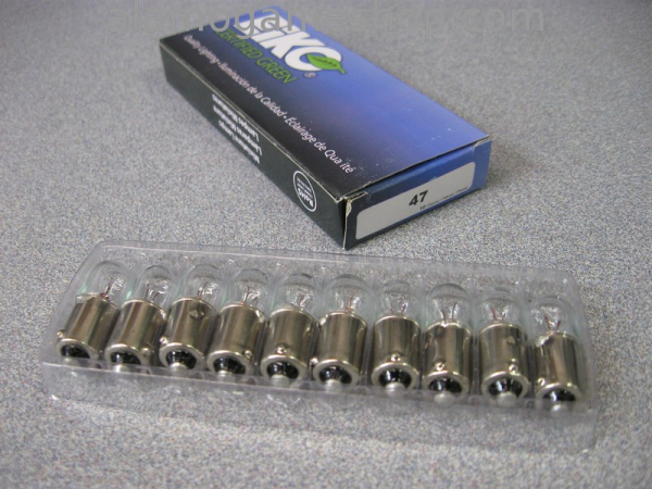 (image for) 47 bulb, Box of 10 - Click Image to Close