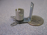 Bulb Socket Mini Bayonet single bend
