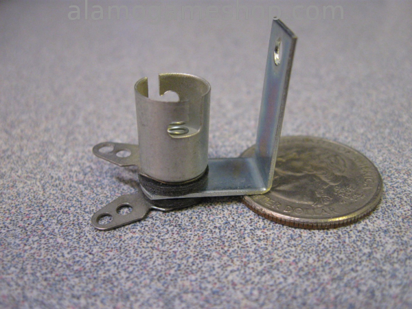 (image for) Bulb Socket Mini Bayonet single bend - Click Image to Close