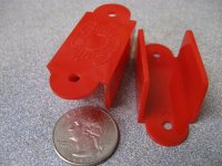 (image for) C-636-04 Lane Guide Double Red 1 1/2" NOS