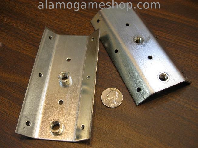 Leg Mounting Plate upgrade for pinballs - Click Image to Close