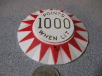 (image for) Pop Bumper Cap, SUN-RED-1000WL-GOLD