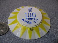(image for) Pop Bumper Cap, 10 or 100 p w/l by