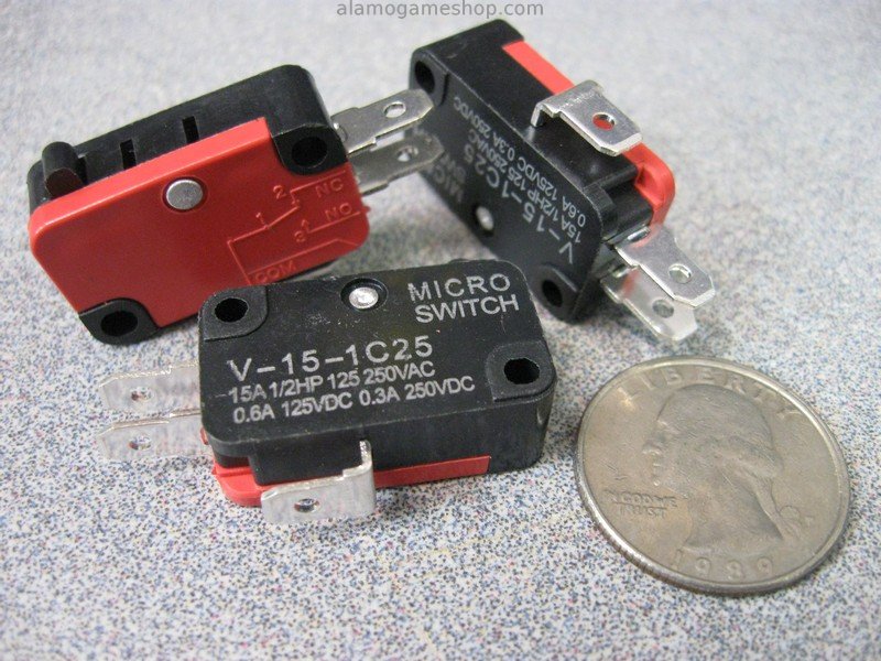 (image for) Micro Switch for Push Buttons and Joystick