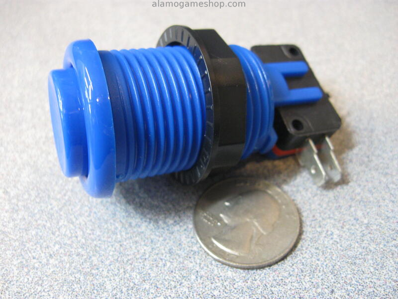 (image for) Pushbutton for Arcade Games - Blue