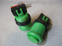 (image for) Pushbutton for Arcade Games - Green