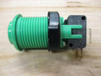 Pushbutton for Arcade Games - Green