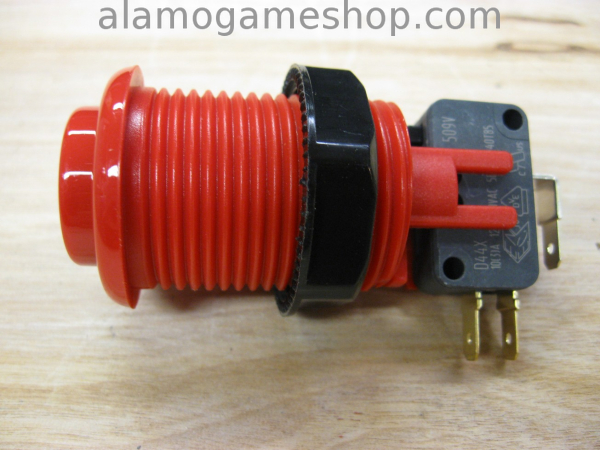 (image for) Pushbutton for Arcade Games - Red - Click Image to Close