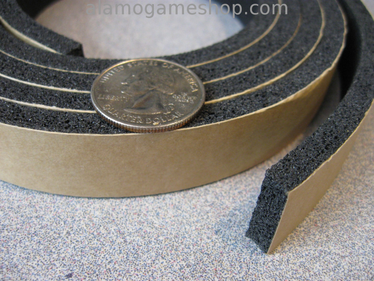 (image for) Beer-Seal, 23-6534, Adhesive Foam strip for pinball glass
