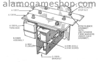 (image for) Chime Unit Rebuild kit, Gottlieb Pinball