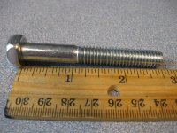 (image for) Leg Bolt for pinballs, 2 3/4" Extended