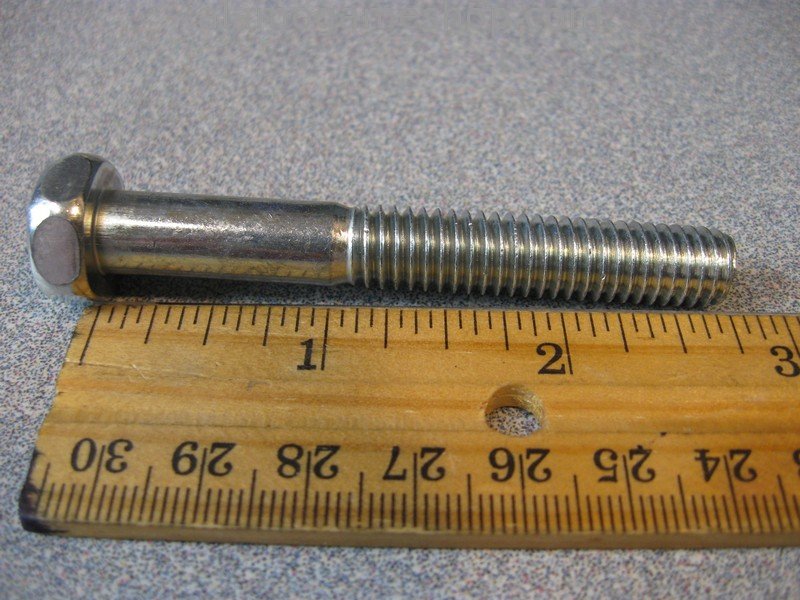 Leg Bolt for pinballs, 2 3/4" Extended - Click Image to Close