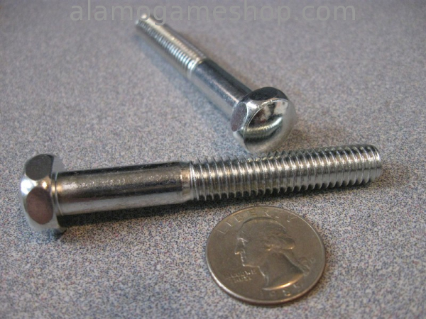 (image for) Leg Bolt for pinballs, 2 3/4" Extended - Click Image to Close