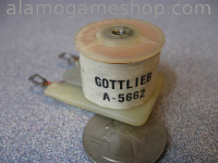 (image for) A-5662 Gottlieb EM Coil, Interlock