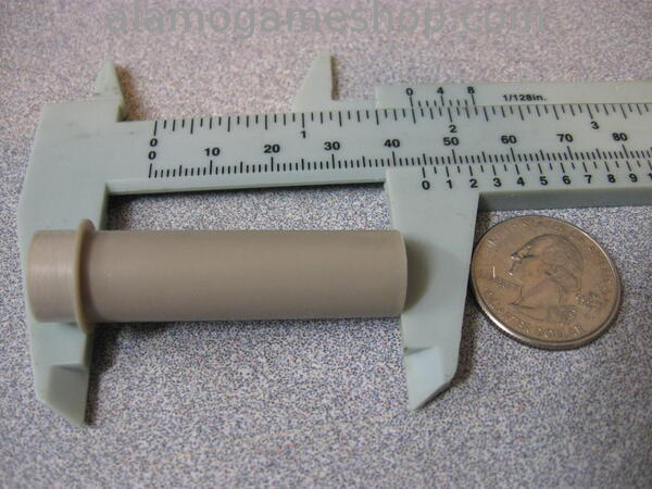 (image for) A-6087, Pinball Coil Sleeve with Flange 2"