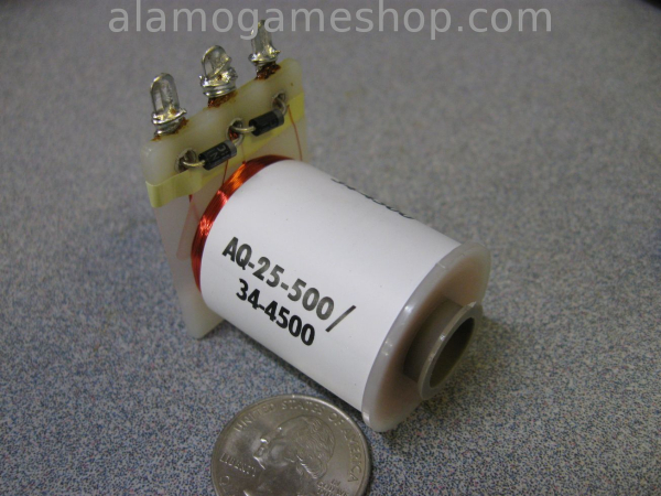 (image for) AQ25-500/34-4500 Bally Flipper Coil - Click Image to Close