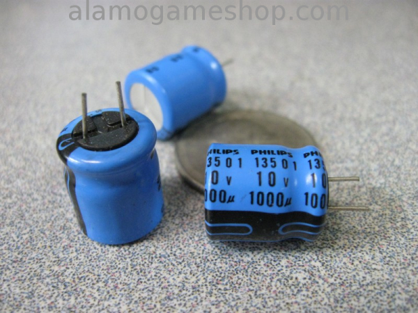 (image for) 1000uf 10 volt capacitor - Click Image to Close