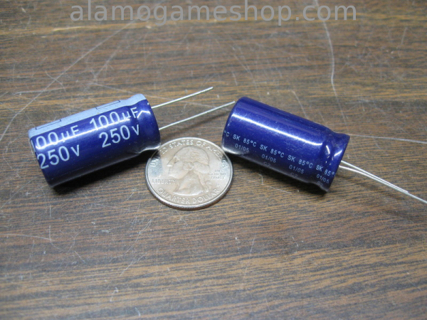 (image for) 100uf 250v Capacitor - Click Image to Close