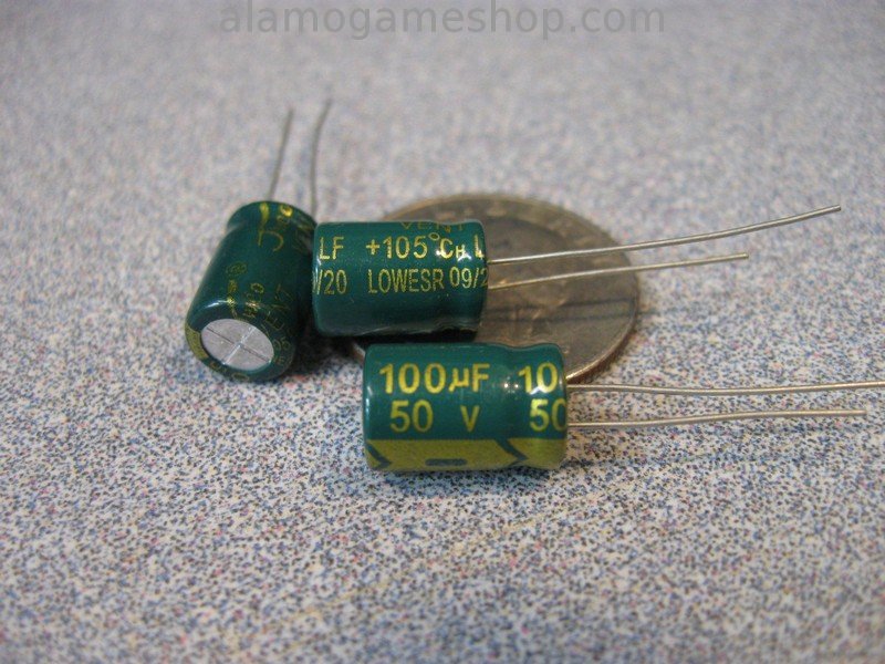 (image for) 100uf 50v capacitor