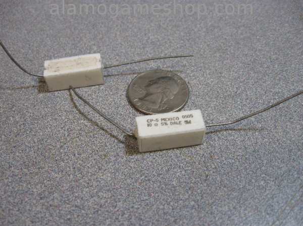 (image for) 10 ohm 5 watt wire wound resistor - Click Image to Close