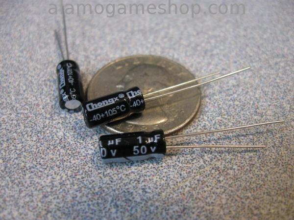 (image for) 1uf 50v capacitor - Click Image to Close