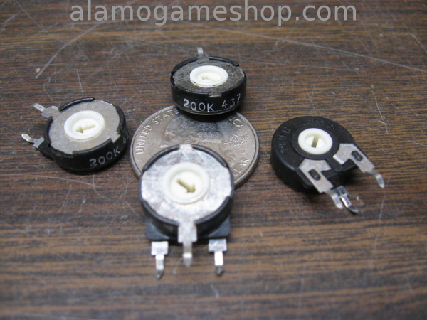 (image for) 200k ohm Trimpot, vertical pc mount - Click Image to Close