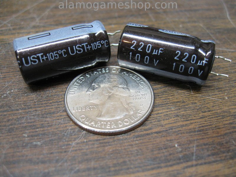 (image for) 220uf 100v Capacitor