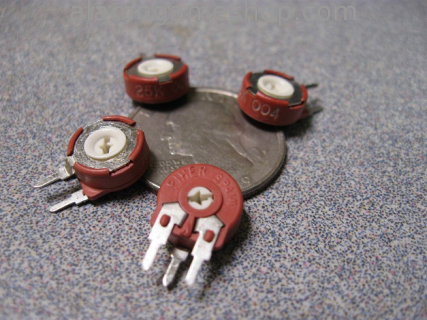(image for) 25k ohm Trimpot, vertical pc mount mini - Click Image to Close