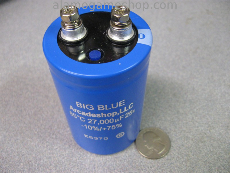 (image for) 27,000 uf 25v capacitor screw lug
