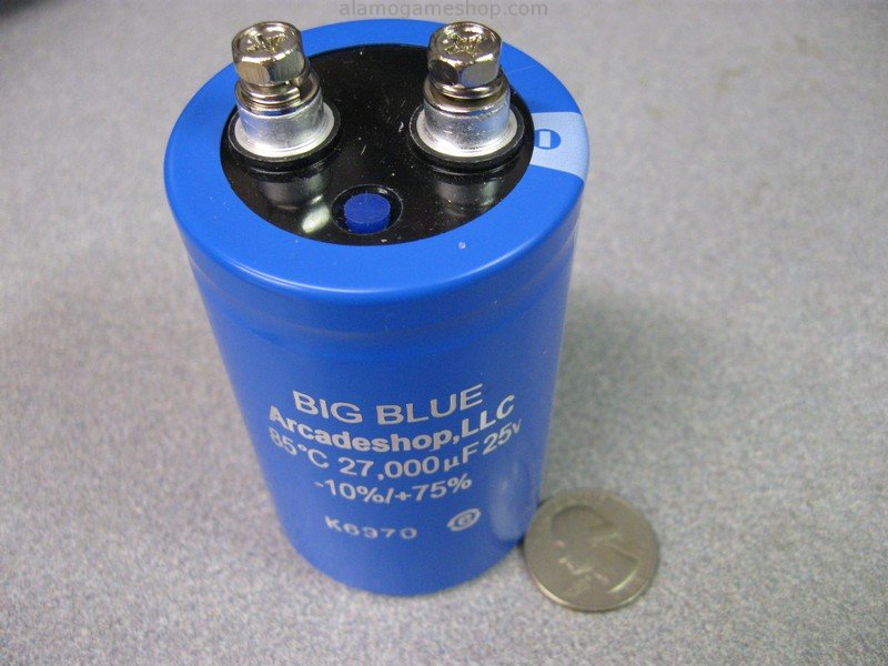 (image for) 27,000 uf 25v capacitor screw lug