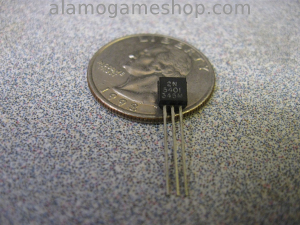 (image for) 2N5401 Transistor, PNP 150v CE, 600ma - Click Image to Close