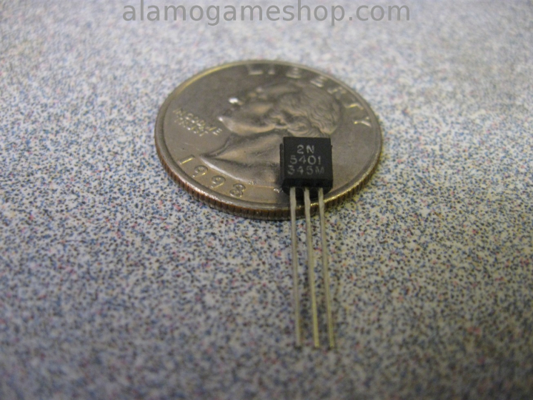 (image for) 2N5401 Transistor, PNP 150v CE, 600ma