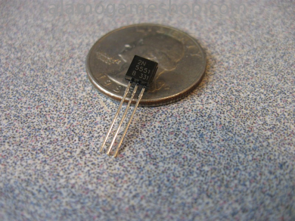 (image for) 2N5551 Transistor NPN TO-92 - Click Image to Close