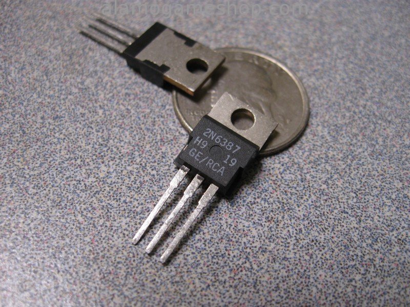 2N6387 Transistor 60v 10 amp Darington - Click Image to Close