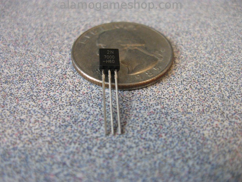2N7000 MOSFET N-CH 200MA - Click Image to Close