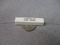 2.2 Ohm 10 watt wire-wound resistor