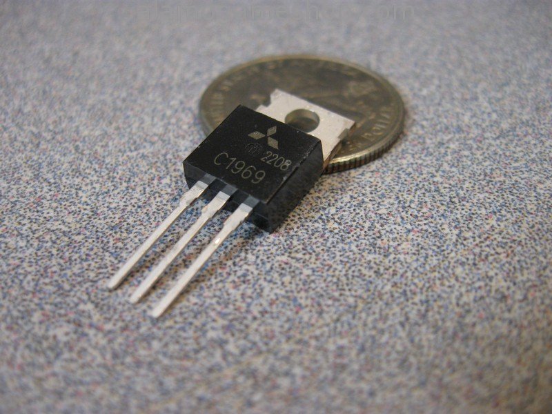 2SC1969 RF Transistor, CB Radio 27mhz, 16w - Click Image to Close