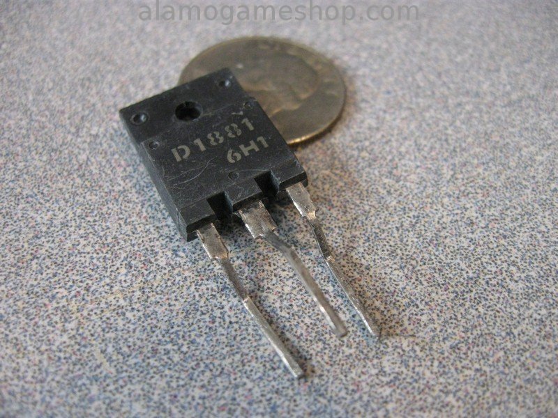 2SD1881 Horz Output Transistor with Damper - Click Image to Close