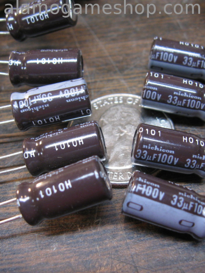 (image for) 33uf 100v capacitor - Click Image to Close