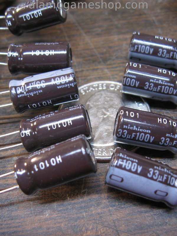 (image for) 33uf 100v capacitor