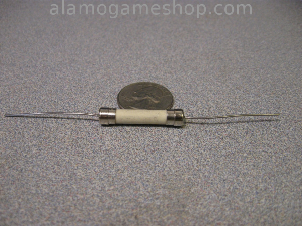 (image for) 5 Amp Fuse, 3AB Pig-Tail Ceramic, Slow Bow 250v