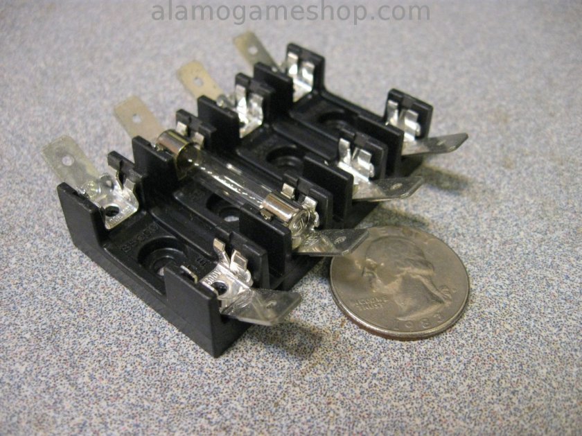 3AG Fuse Socket - 4 position - Click Image to Close