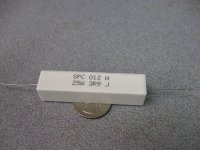 3.9 Ohm 25 watt wire-wound resistor