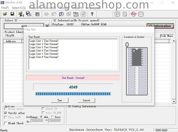 (image for) 4049 Inverting Hex Buffer