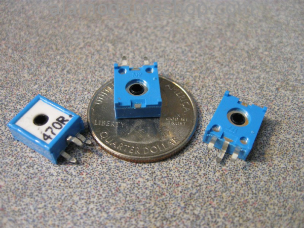 (image for) 470 ohm Trimpot, vertical pc mount box - Click Image to Close
