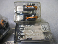 Relay - DPDT 12v 10 amp cube FRL-264D01