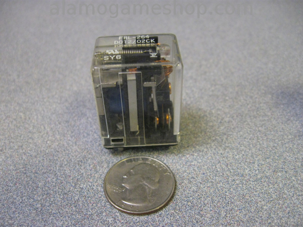 (image for) Relay - DPDT 12v 10 amp cube FRL-264D01 - Click Image to Close