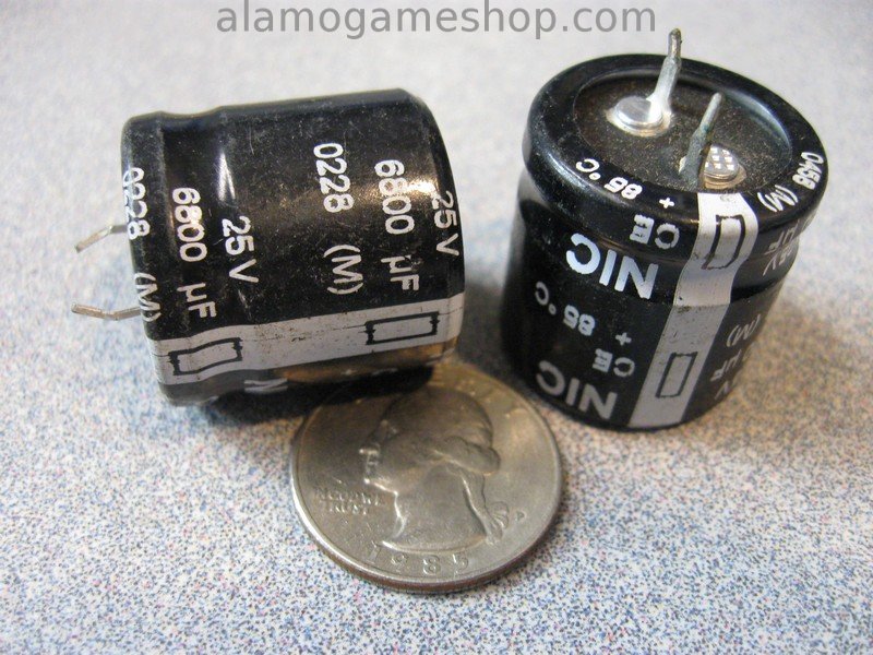 (image for) 6800uf 25 volt snap in